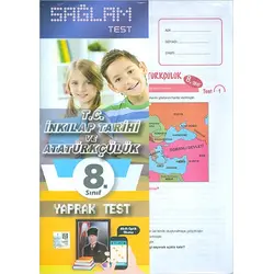 Molekül 8.Sınıf T.C. İnkılap Tarihi ve Atatürkçülük Sağlam Yaprak Test