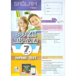 Molekül 7.Sınıf Sosyal Bilgiler Sağlam Yaprak Test