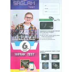 Molekül 6.Sınıf Fen Bilimleri Sağlam Yaprak Test