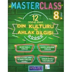 Sağlam Test 8.Sınıf Master Class Din Kültürü 12 Deneme