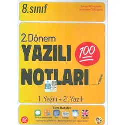 Tonguç 8.Sınıf Yazılı Notları 2. Dönem 1 ve 2. Yazılı