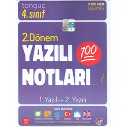Tonguç 4.Sınıf Yazılı Notları 2. Dönem 1 ve 2. Yazılı