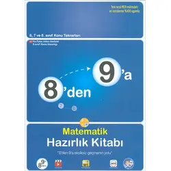 Tonguç 8den 9a Matematik Hazırlık Kitabı