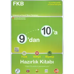 Tonguç 9dan 10a Fizik Kimya Biyoloji Hazırlık Kitabı