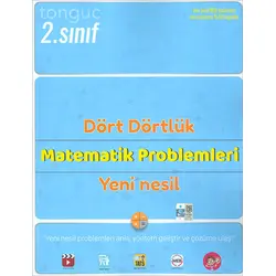 Tonguç 2.Sınıf Dört Dörtlük Yeni Nesil Matematik Problemleri