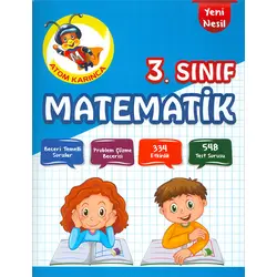 3.Sınıf Matematik Atom Karınca Yayınları