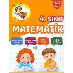 4.Sınıf Matematik Atom Karınca Yayınları