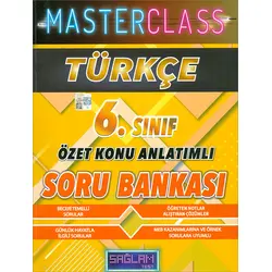 Türkçe 6.Sınıf Özet Konu Anlatımlı Soru Bankası Sağlam Test