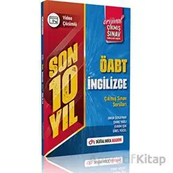 2023 ÖABT İngilizce Son 10 Yıl Orijinal Çıkmış Sınav Soruları Video Çözümlü
