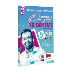 Yargı 2023 KPSS ALES DGS TYT AYT MSÜ Stratejik Paragraf Çözümlü 10 Deneme