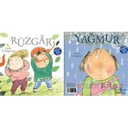 Rüzgar - Yağmur (İki Kitap Bir Arada) - Carol Thompson - İş Bankası Kültür Yayınları