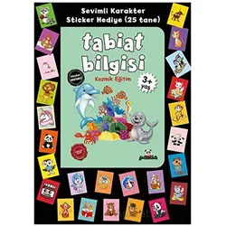 Stickerlı 3+ Yaş Tabiat Bilgisi - Pedagog Afife Çoruk - Beyaz Panda Yayınları