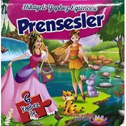 Hikayeli Yapboz Eğlencesi - Prensesler - Kolektif - Yumurcak Yayınları