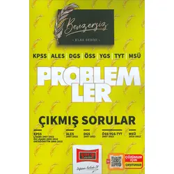 Yargı 2023 ALES KPSS DGS ÖSS YGS TYT MSÜ Benzersiz Problemler Çıkmış Sorular
