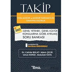 2022 Takip İcra Müdür ve Müdür Yardımcılığı Sınavına Hazırlık Genel Yetenek Genel Kültür Soru Bankas