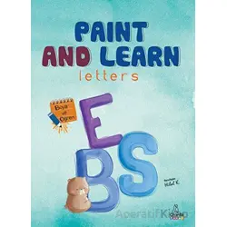 Paint and Learn - Letters - Hilal Kocaağa - Otantik Kitap