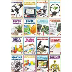 Meslekleri Öğreniyorum Seti - 16 Kitap - Kolektif - Beyaz Balina Yayınları