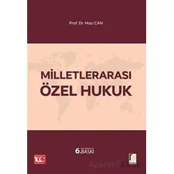 Milletlerarası Özel Hukuk - Hacı Can - Adalet Yayınevi