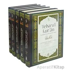 Tefsirul Kuran Hadislerle Kuran-ı Kerim Tefsiri Seti - 5 Kitap Takım
