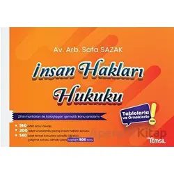 İnsan Hakları Hukuku - Safa Sazak - Temsil Kitap
