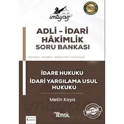 İmtiyaz İdare Hukuku- İdari Yargılama Usul Hukuku Soru Bankası - Metin Kaya - Temsil Kitap