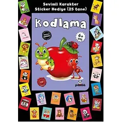 Stickerlı 6+ Yaş Kodlama - Pedagog Afife Çoruk - Beyaz Panda Yayınları