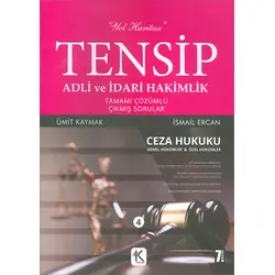 Tensip 4 Ceza Hukuku Çözümlü Çıkmış Sorular Kuram Kitap