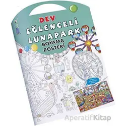 Eğlenceli Lunapark Dev Boyama Posteri - Kolektif - 0-6 Yaş Yayınları