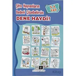 Şifre Hayvanların Bedeni Çözebilirsin Dene Haydi ! 5-6 Yaş - Mahmut Yılmaz - Mirhan Kitap