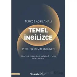 Türkçe Açıklamalı Temel İngilizce - Cemal Özgüven - İnkılap Kitabevi