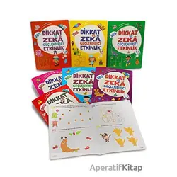 365 Dikkat ve Zeka Güçlendirici Etkinlikler Seti (8 Kitap Takım) - Kolektif - Çocuk Gezegeni