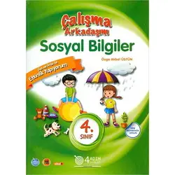 4. Sınıf Sosyal Bilgiler Çalışma Arkadaşım - Kolektif - 4 Adım Yayınları