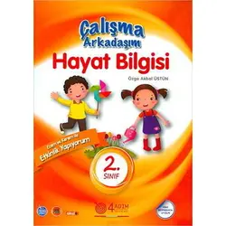 2. Sınıf Hayat Bilgisi Çalışma Arkadaşım - Kolektif - 4 Adım Yayınları