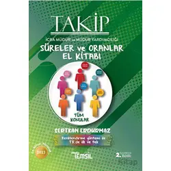 Takip İcra Müdür Ve Müdür Yardımcılığı  Süreler Ve Oranlar El Kitabı