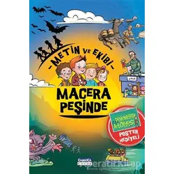Metin ve Ekibi Macera Peşinde - Set - Mustafa Dedeler - Çamlıca Çocuk Yayınları