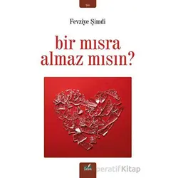 Bir Mısra Almaz Mısın ? - Fevziye Şimdi - İzan Yayıncılık