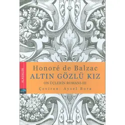 Altın Gözlü Kız - Honore de Balzac - Turkuvaz Kitap
