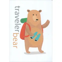Traveler Bear - Süresiz Ajanda - Eğiten Kitap