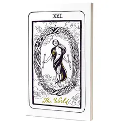 Tarot XXI Dünya - Süresiz Ajanda - Eğiten Kitap