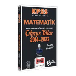 Yargı 2024 KPSS Matematik Çıkmış Yıllar 2014-2023