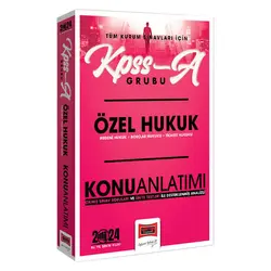 Yargı Yayınları 2024 KPSS A Grubu ve Tüm Kurum Sınavları İçin Özel Hukuk Konu Anlatımı