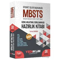 Yediiklim Yayınları 2024 Diyanet İşleri Başkanlığı MBSTS Konu Anlatımlı Soru Bankası Hazırlık Kitabı