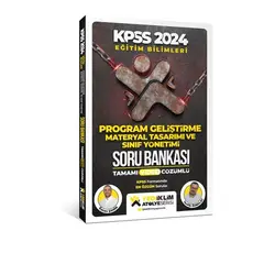 Yediiklim KPSS 2024 Atölye Serisi Program Geliştirme, Materyal Ve Sınıf Yönetimi Video Çözümlü