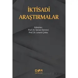 İktisadi Araştırmalar - Kolektif - Der Yayınları