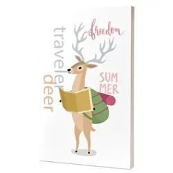Gezgin Geyik - Süresiz Ajanda - Eğiten Kitap