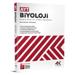 4K Ayt Biyoloji Konu Özetli Soru Bankası
