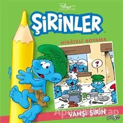 Vahşi Şirin Hikayeli Boyama - Şirinler - Kolektif - Pogo Çocuk