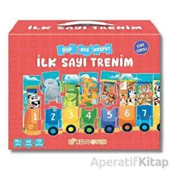 İlk Sayı Trenim - Cırt Cırtlı Yapboz ve Kitap Seti - Halil İbrahim Öztürk - Bi Kutu Oyun
