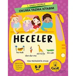 1. Sınıfa Hazırlık Okuma Yazma Kitabım Heceler - Kolektif - Floki Çocuk