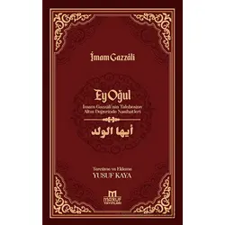 Ey Oğul - İmam Gazzali - Maruf Yayınları